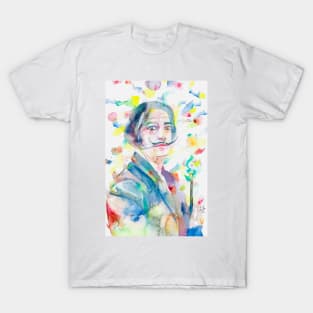 SALVADOR DALI watercolor portrai .1 T-Shirt